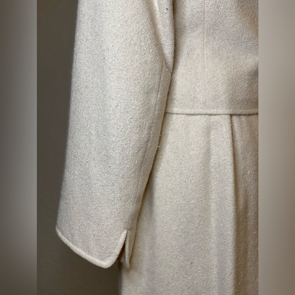 Jaeger 100% Raw Silk Women’s Jacket and Skirt Set. UK Size 12, US 8. Ivory. - Picture 4 of 9